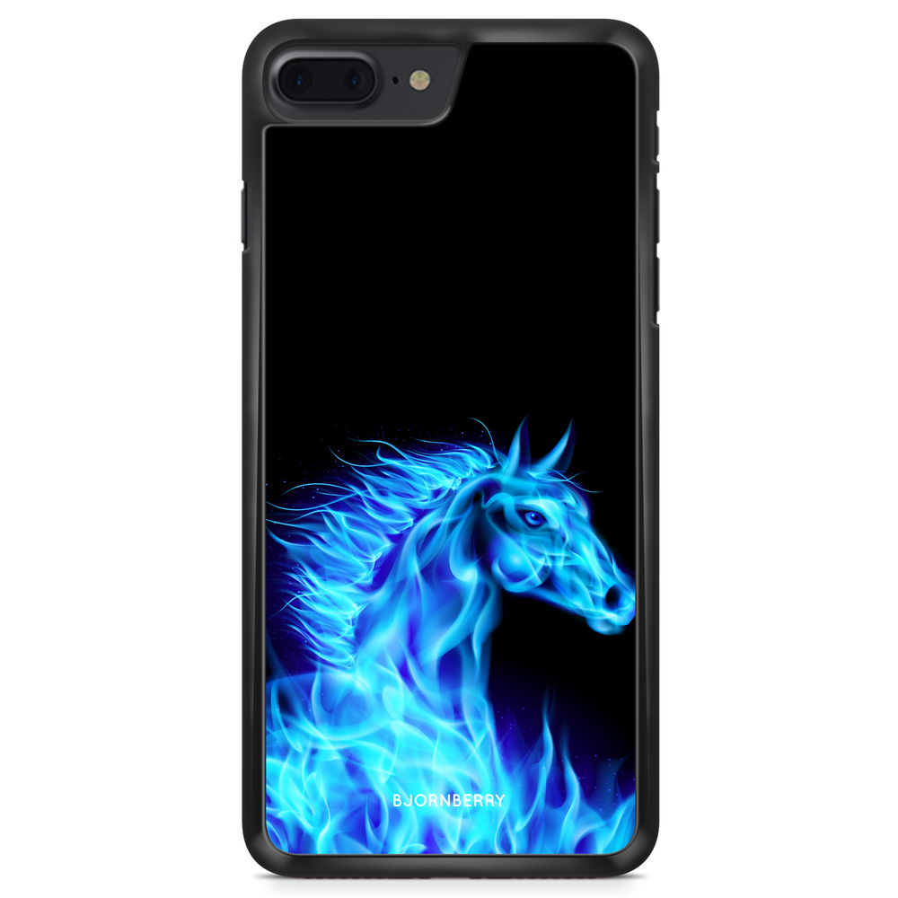 iPhone 8 Plus Case - Flames Horse