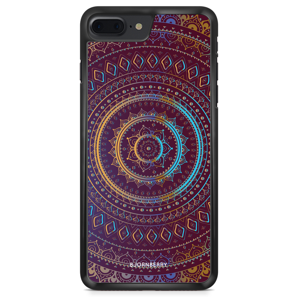 iPhone 8 Plus Case - Purple Mandala