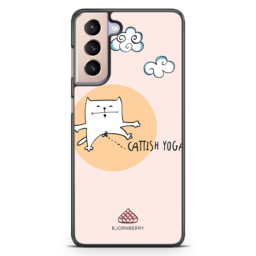 Samsung Galaxy S21 Case - Cattish Yoga