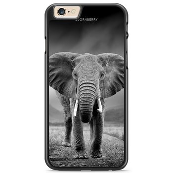 iPhone 6 Plus/6s Plus Skal - Svart/Vit Elefant