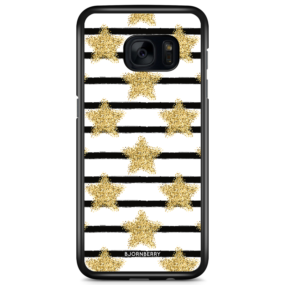 Samsung Galaxy S7 Edge Case - Gold Stars