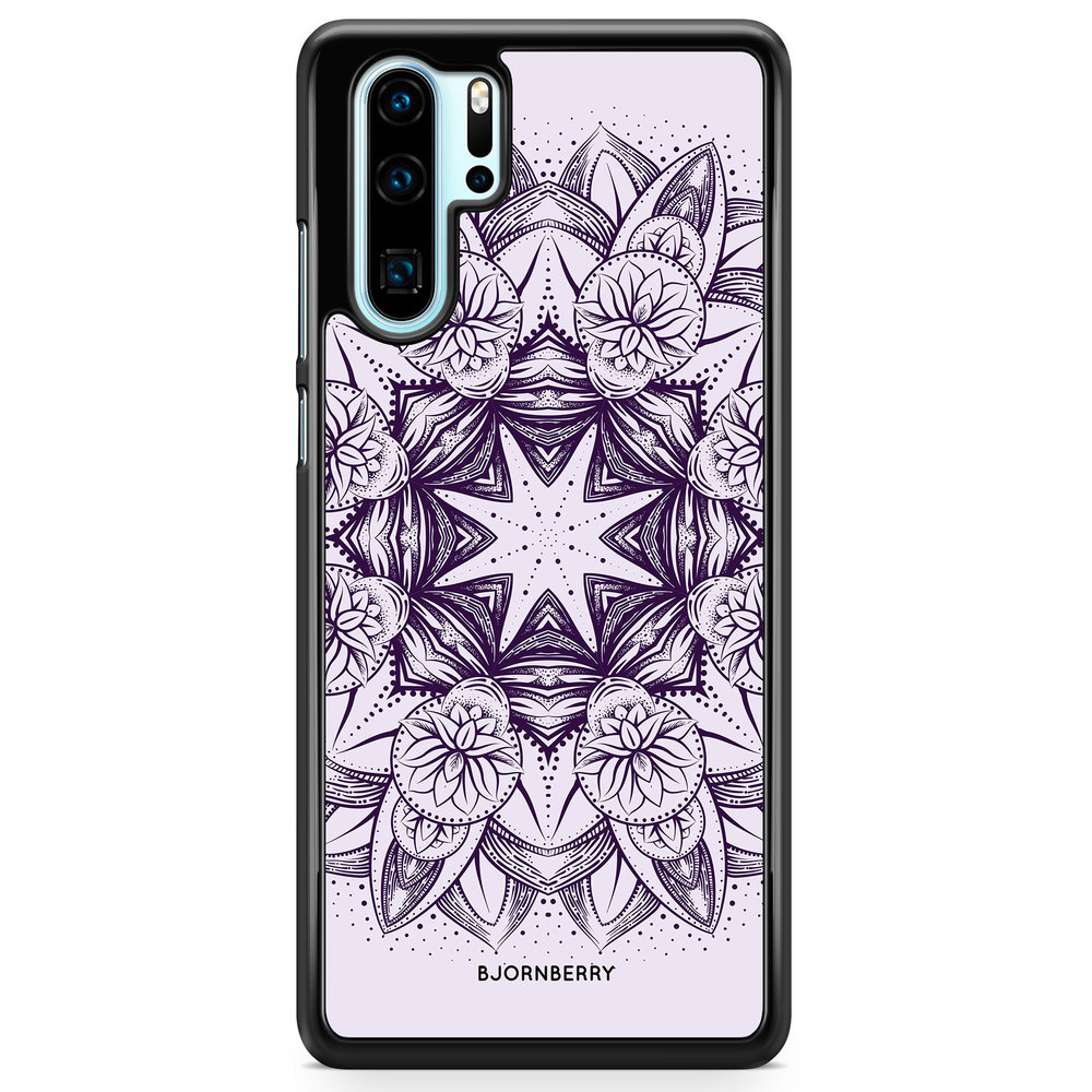 Huawei P30 Pro Case - Purple Mandala