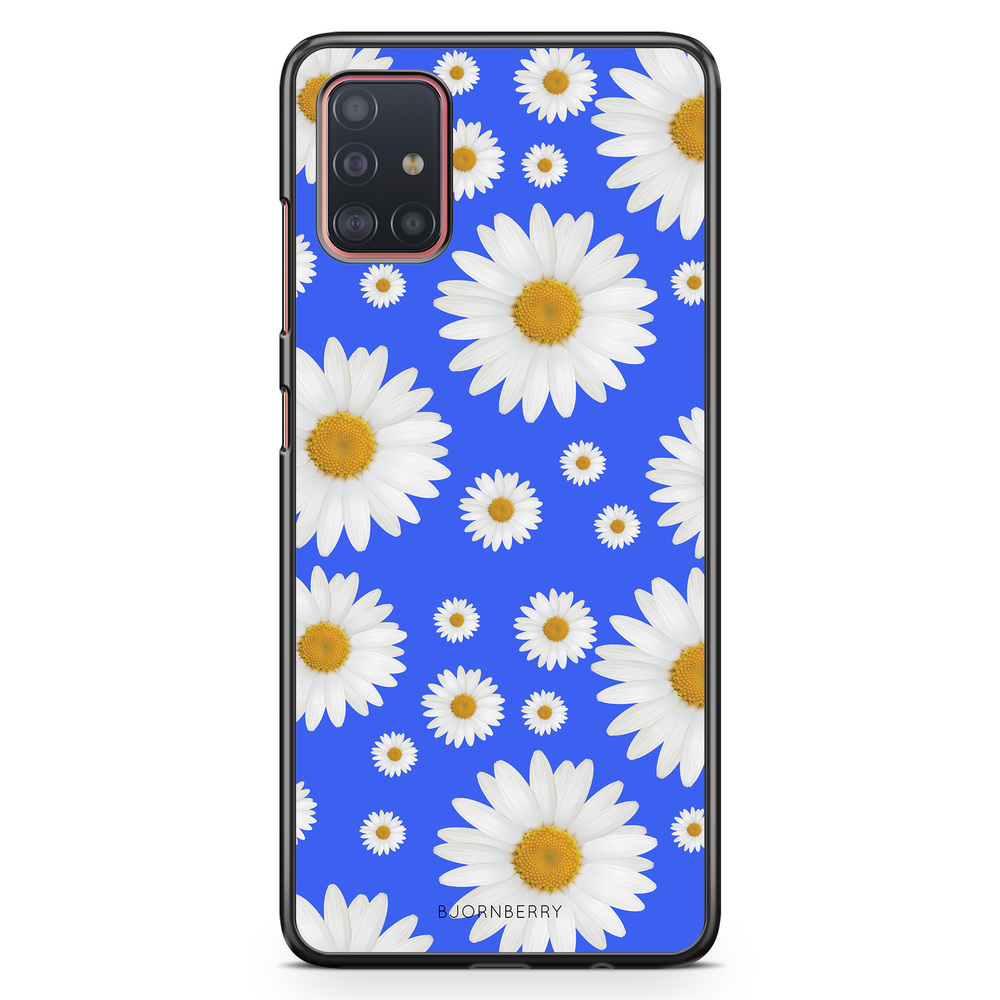 Samsung Galaxy A51 Case - Blue Daisy Flowers