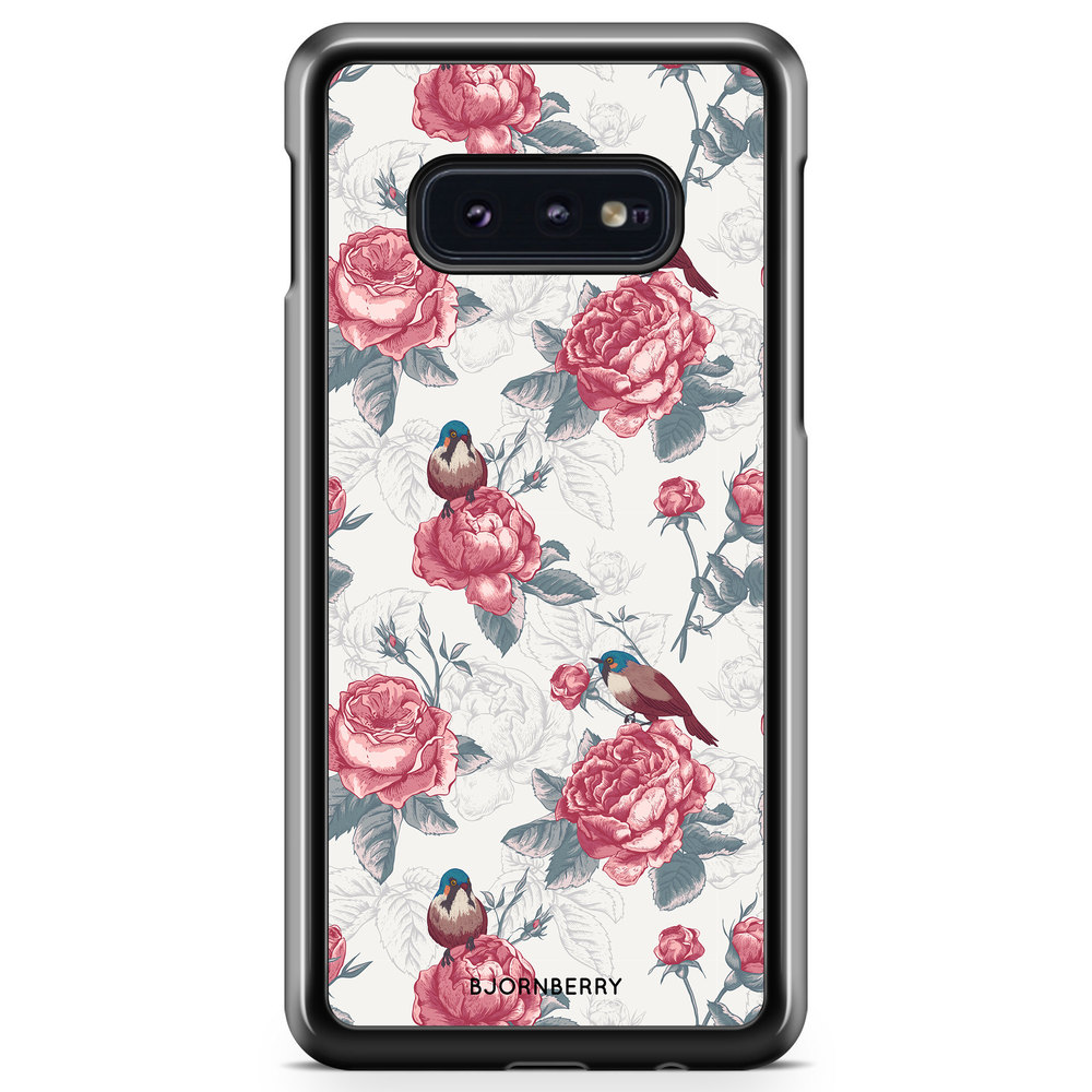 Samsung Galaxy S10e Case - Roses and Birds