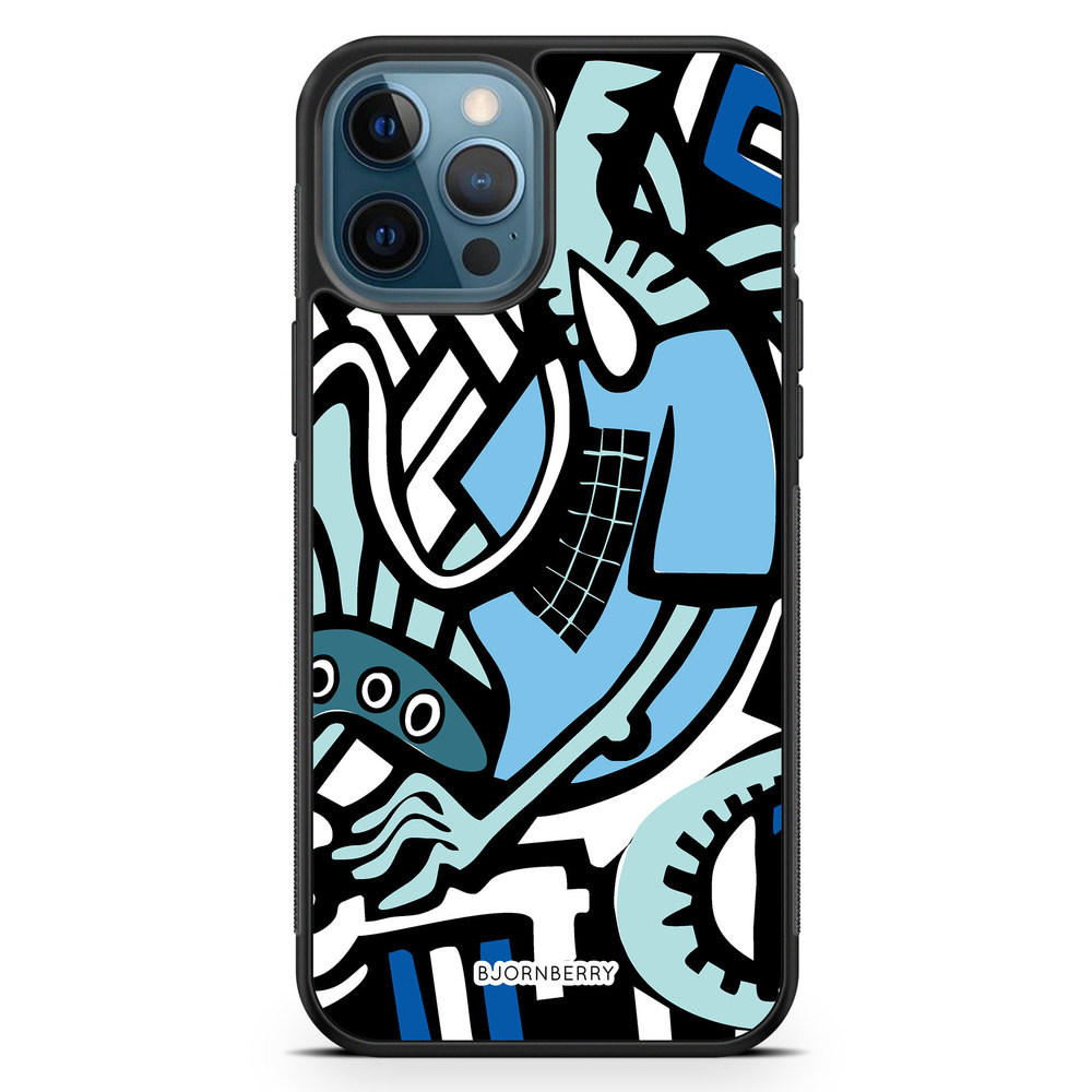 iPhone 12 Pro Case - Grafitti Lizard