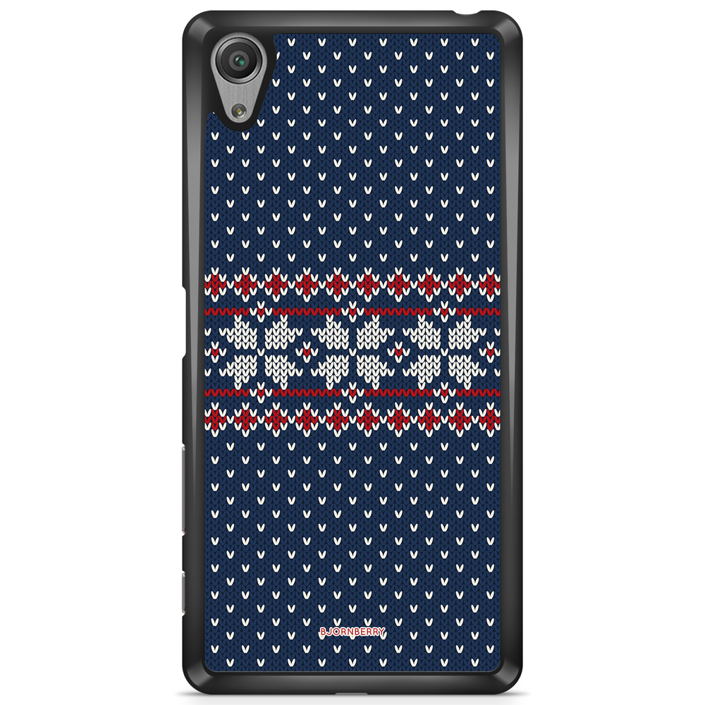 Sony Xperia XA Case - Knitted Xmas