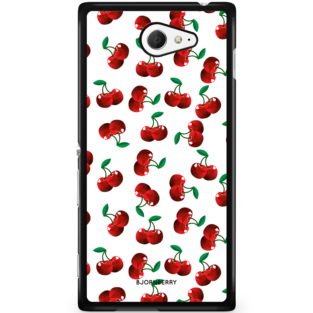 Sony Xperia M2 Aqua Case - Cherry