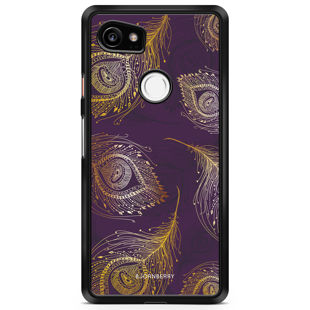 Google Pixel 2 XL Case - Peacock Feathers