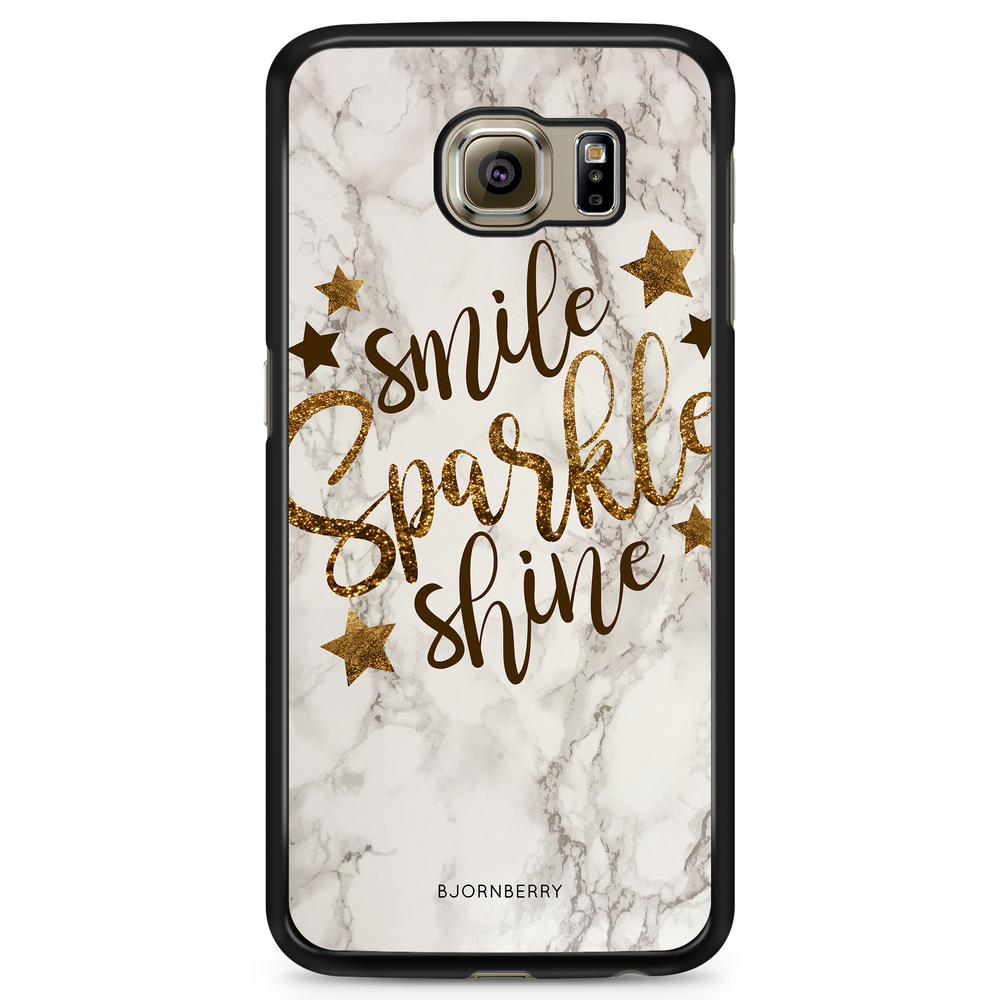 Samsung Galaxy S6 Edge+ Case - Smile,Sparkle,Shine