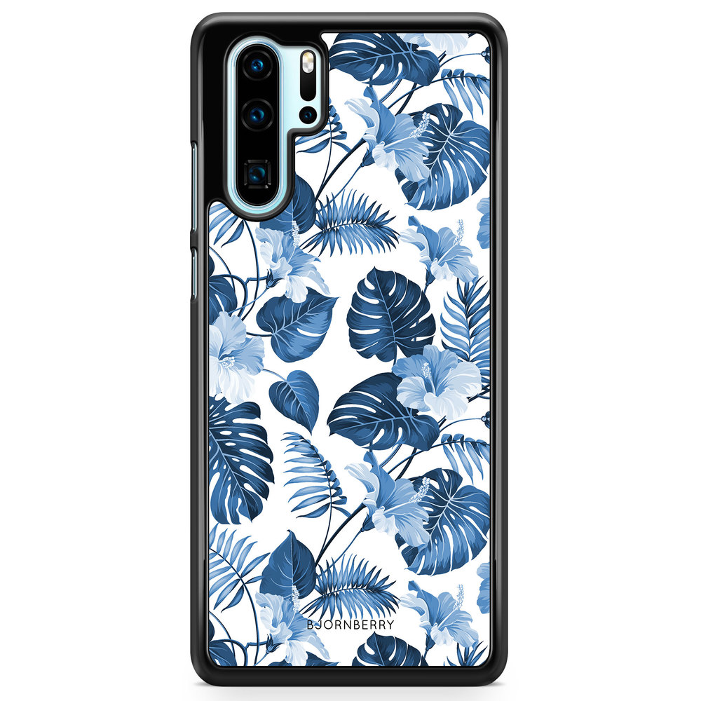 Huawei P30 Pro Case - Blue Flowers