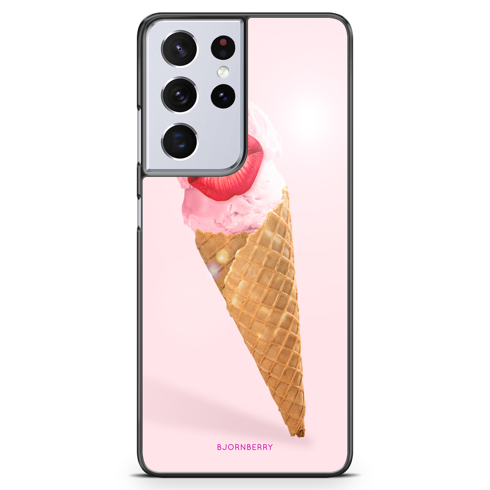 Samsung Galaxy S21 Ultra Case - Lips Ice Cream
