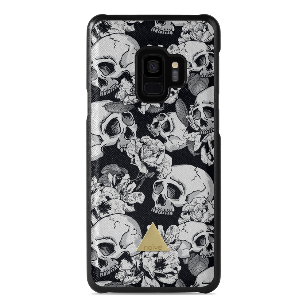 Naive Samsung Galaxy S9 Case - Skulls & Roses
