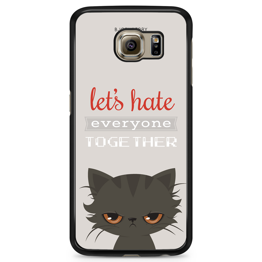 Samsung Galaxy S6 Edge+ Case - Angry Cat