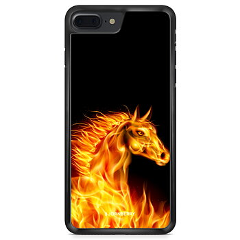 iPhone 8 Plus Skal - Flames Horse