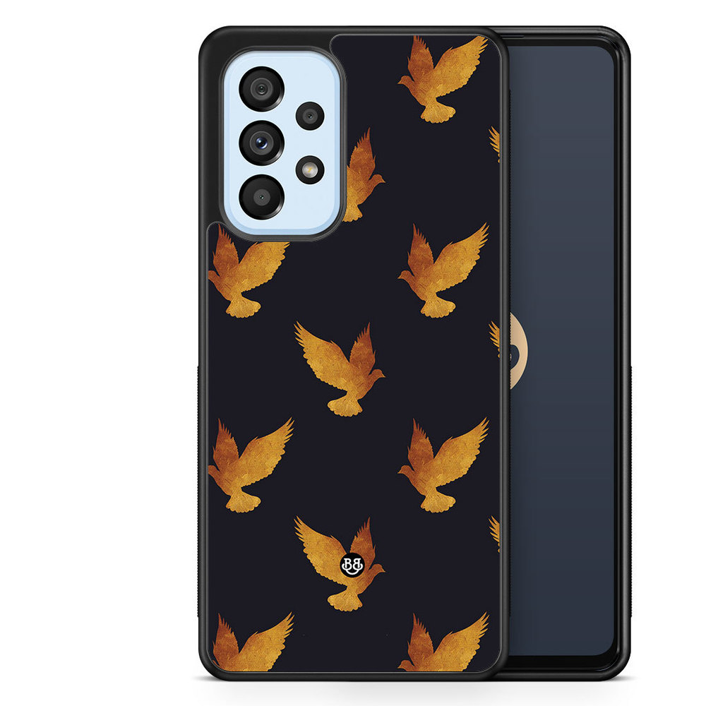 Samsung Galaxy A53 5G Case - Golden Doves