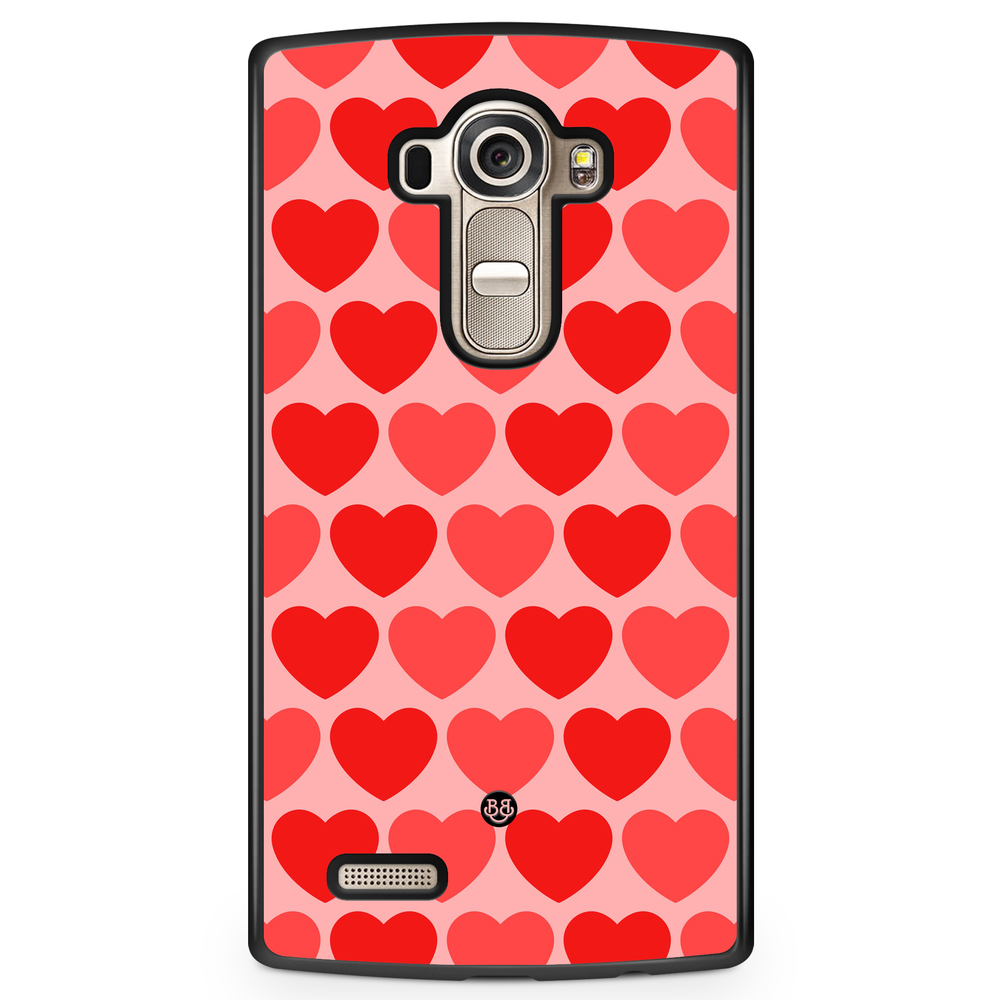LG G4 Case - Red Hearts