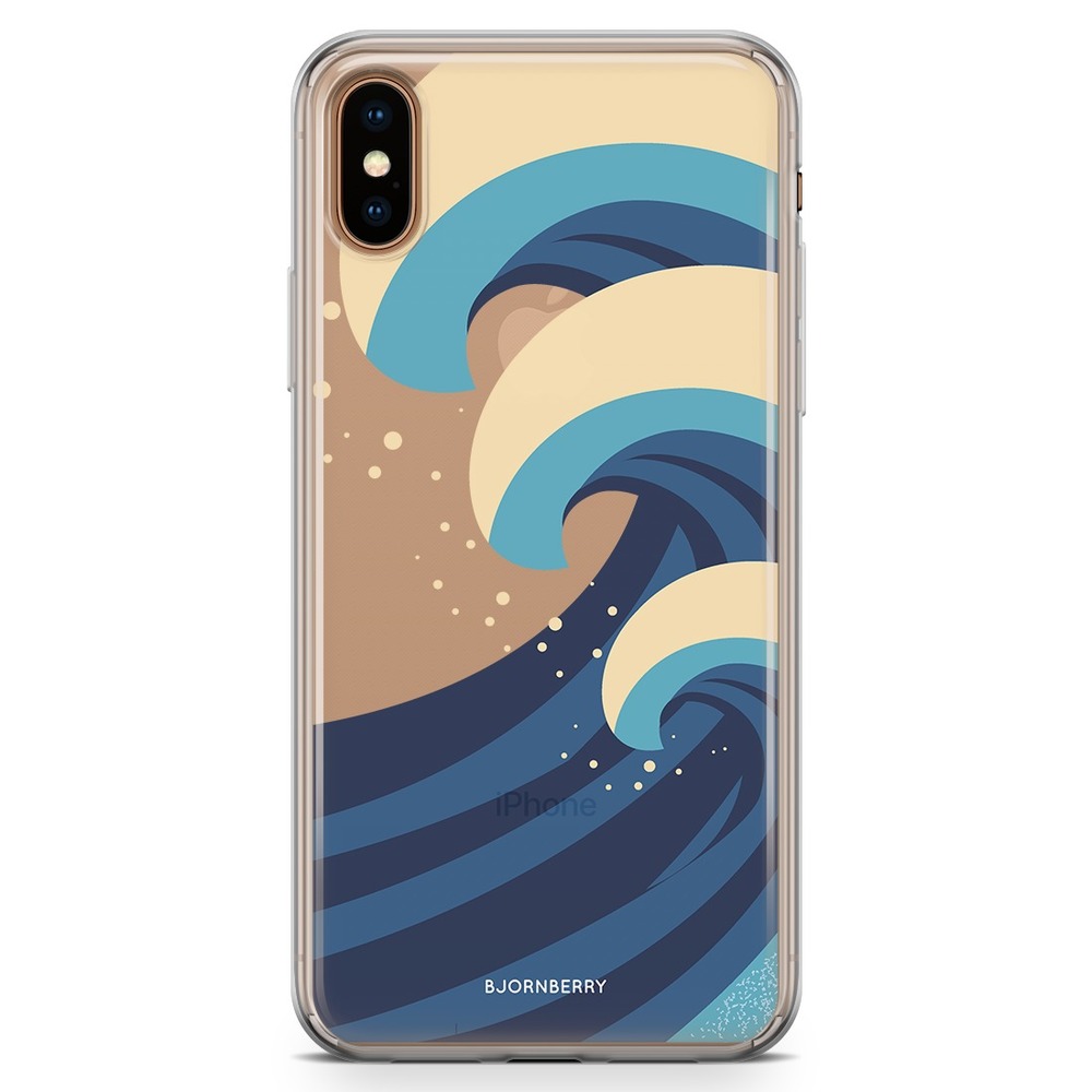 iPhone Xs Max Fashion Case - Waves
