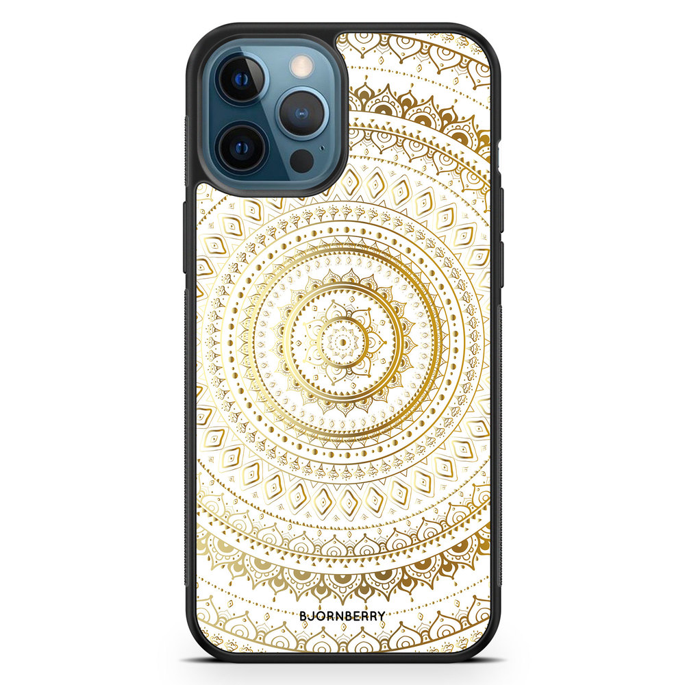 iPhone 12 Pro Case - Gold Mandala