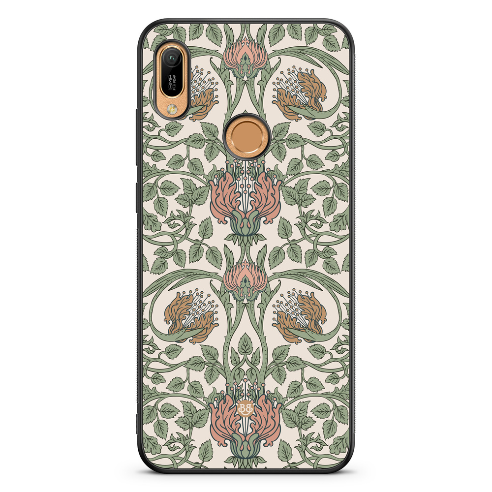 Huawei Y6 2019 Case - Retro Wallpaper