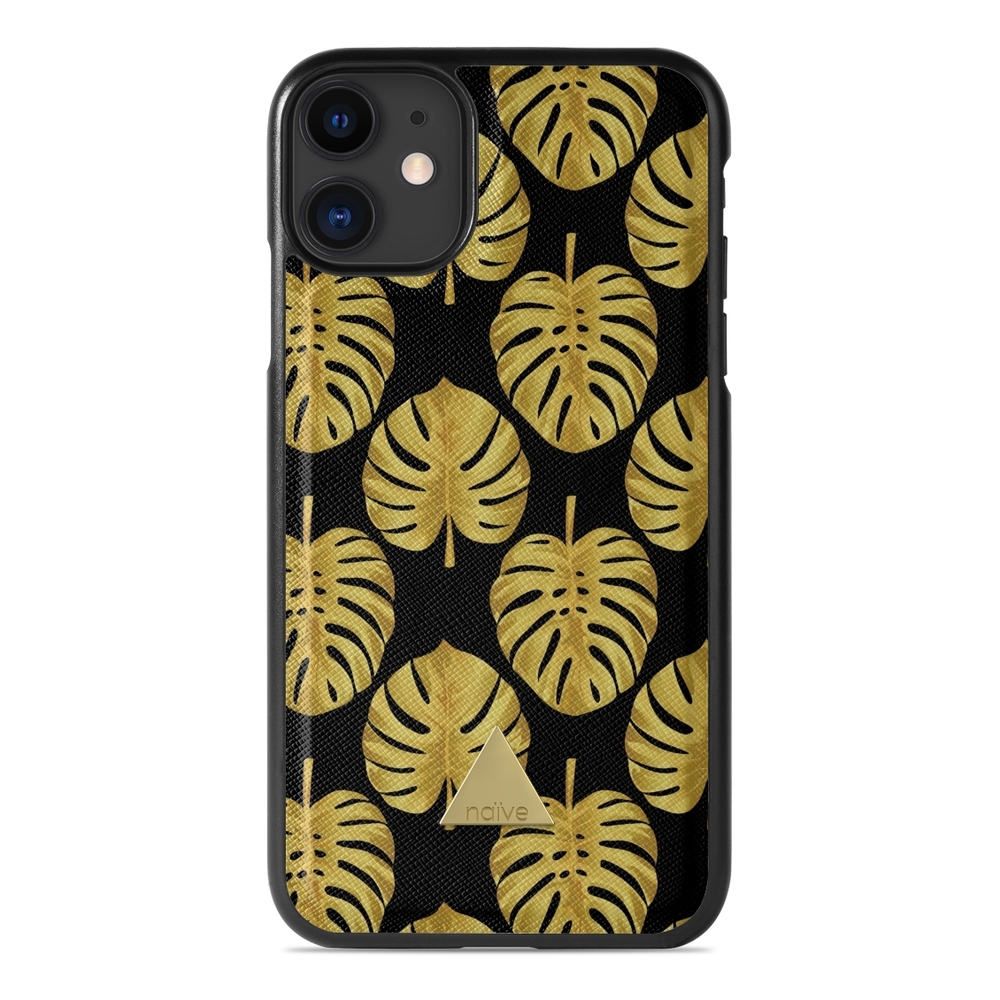 Naive iPhone 11 Case - Monstera