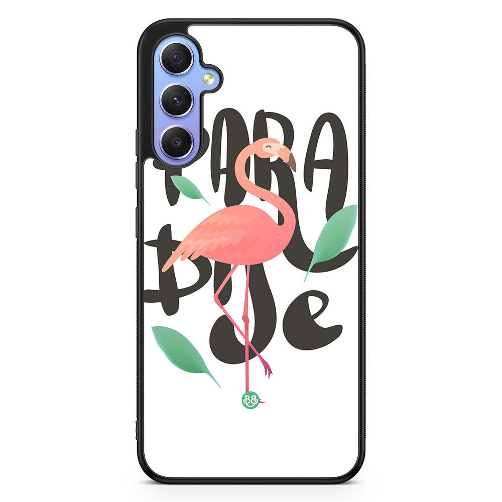 Samsung Galaxy A34 5G Case - Paradise Flamingo
