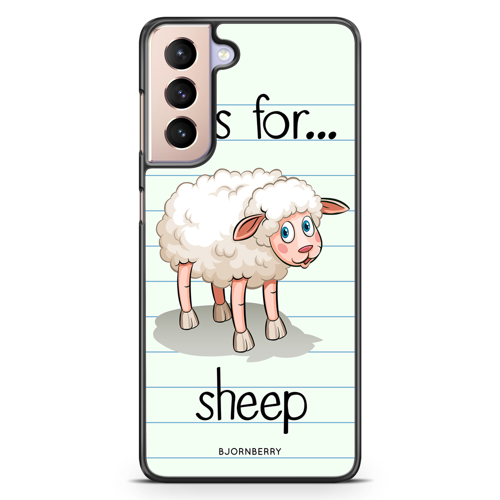 Samsung Galaxy S21 Case - S is for Sheep