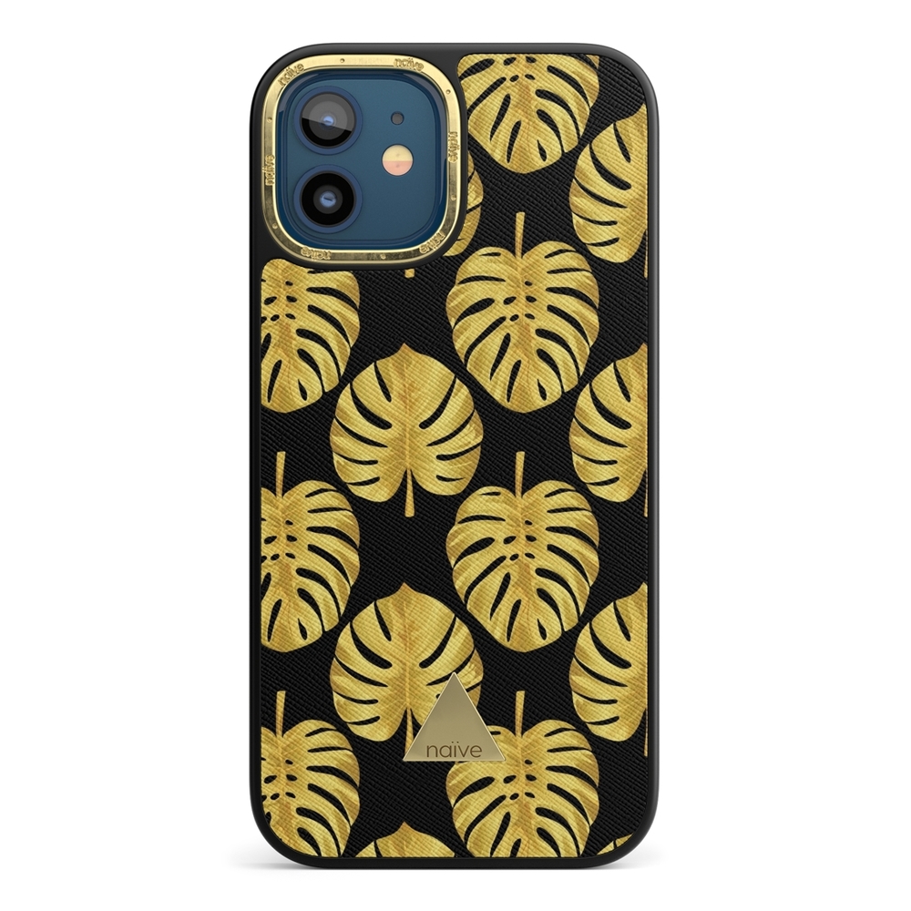 Naive iPhone 12 Mini Case - Monstera
