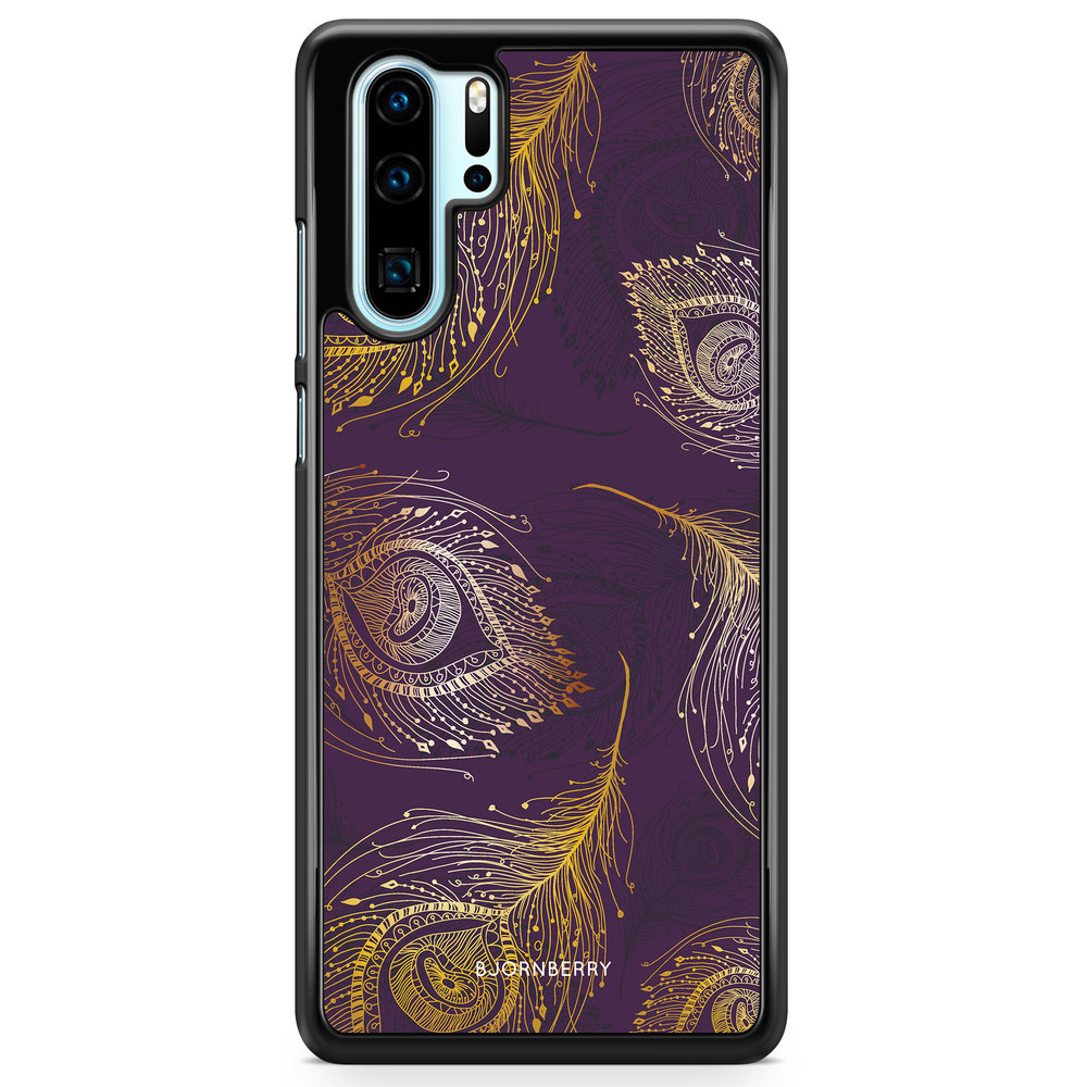 Huawei P30 Pro Case - Peacock Feathers