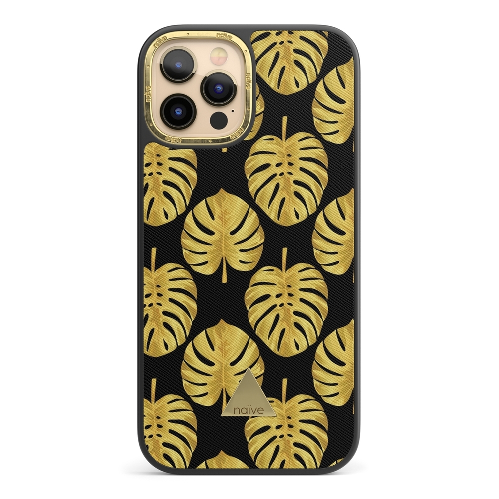 Naive iPhone 12 Pro Case - Monstera