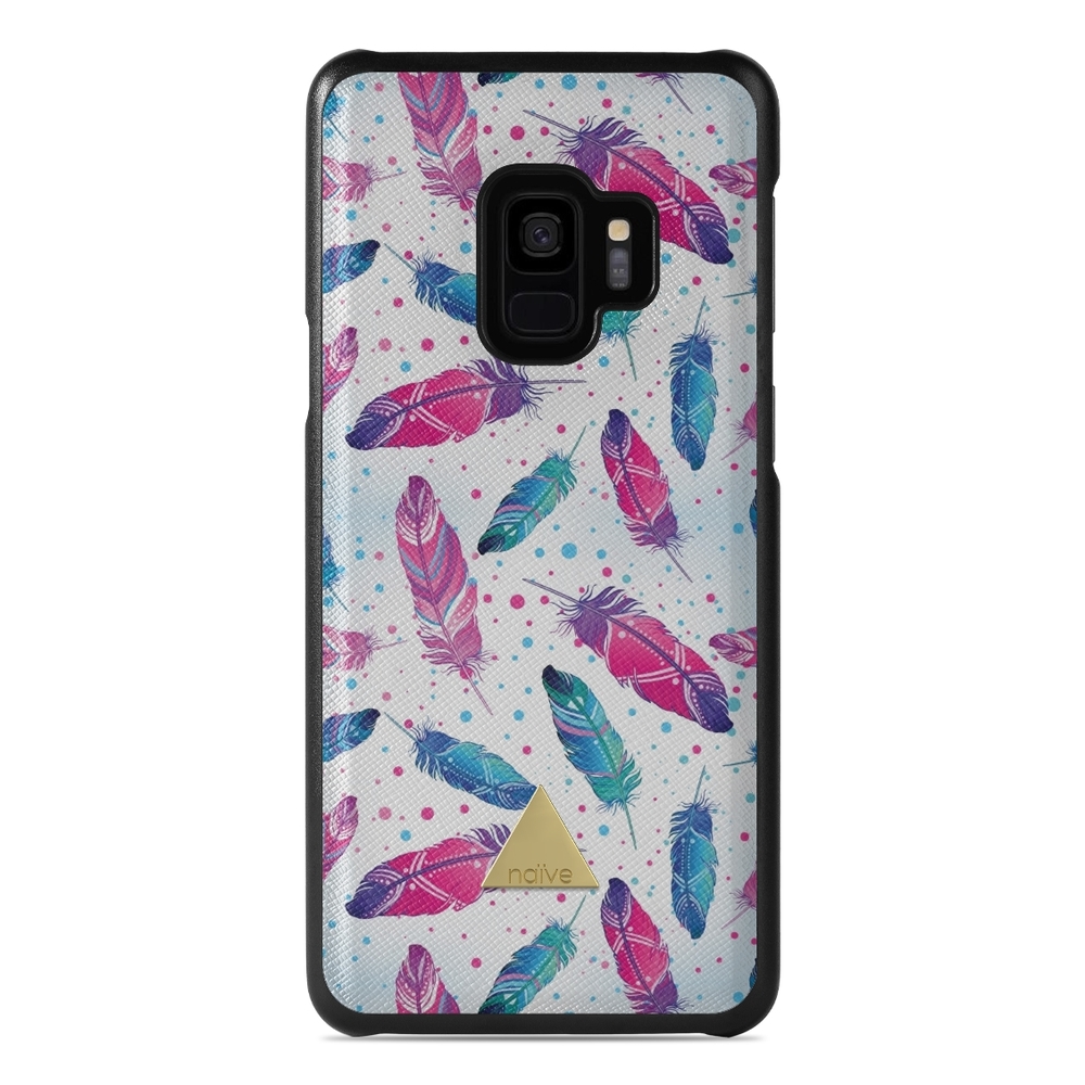 Naive Samsung Galaxy S9 Case - Feathers