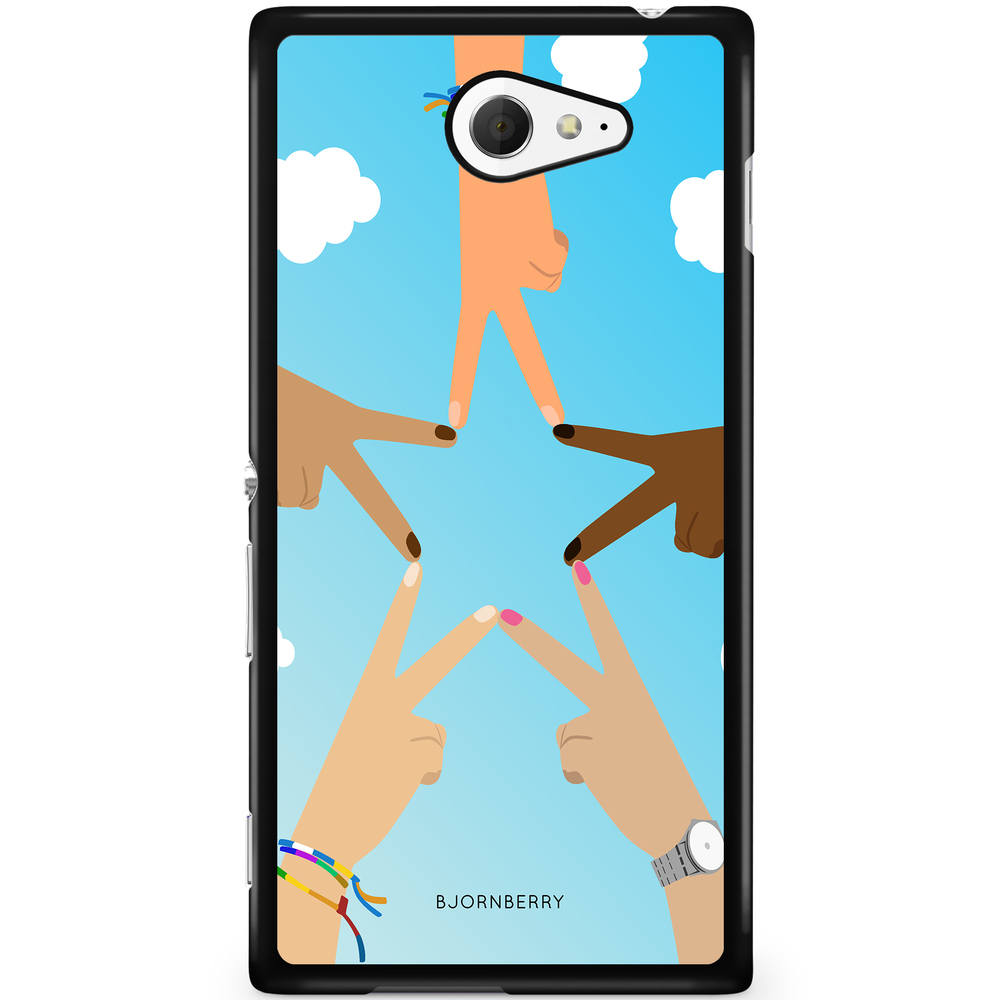 Sony Xperia M2 Aqua Case - Hands Star