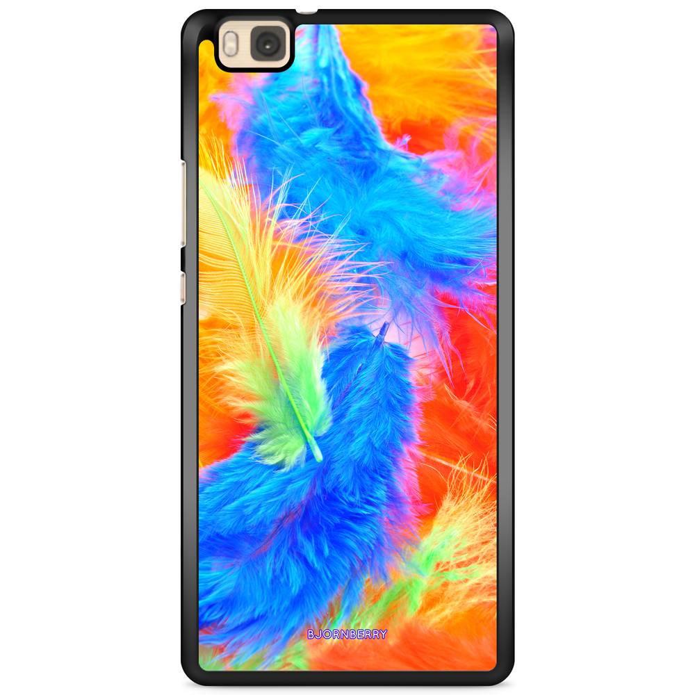 Huawei P8 Lite Case - Easter Feathers