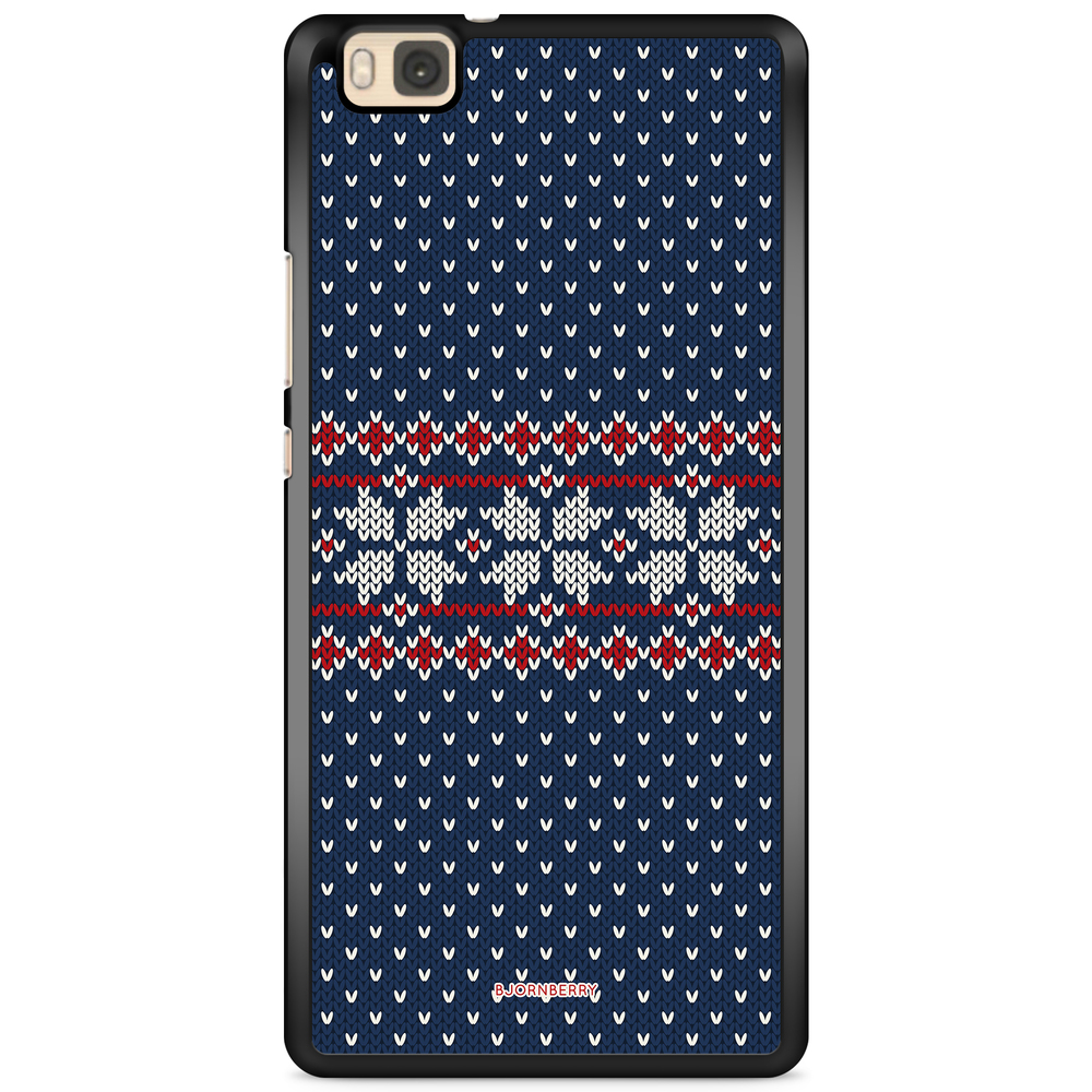 Huawei P8 Lite Case - Knitted Xmas