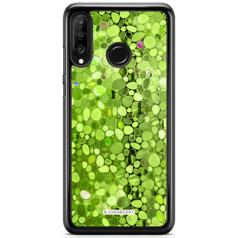 Huawei P30 Lite Case - Stained Glass Green