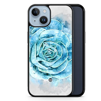 iPhone 14 Plus Case - Blue Cactus
