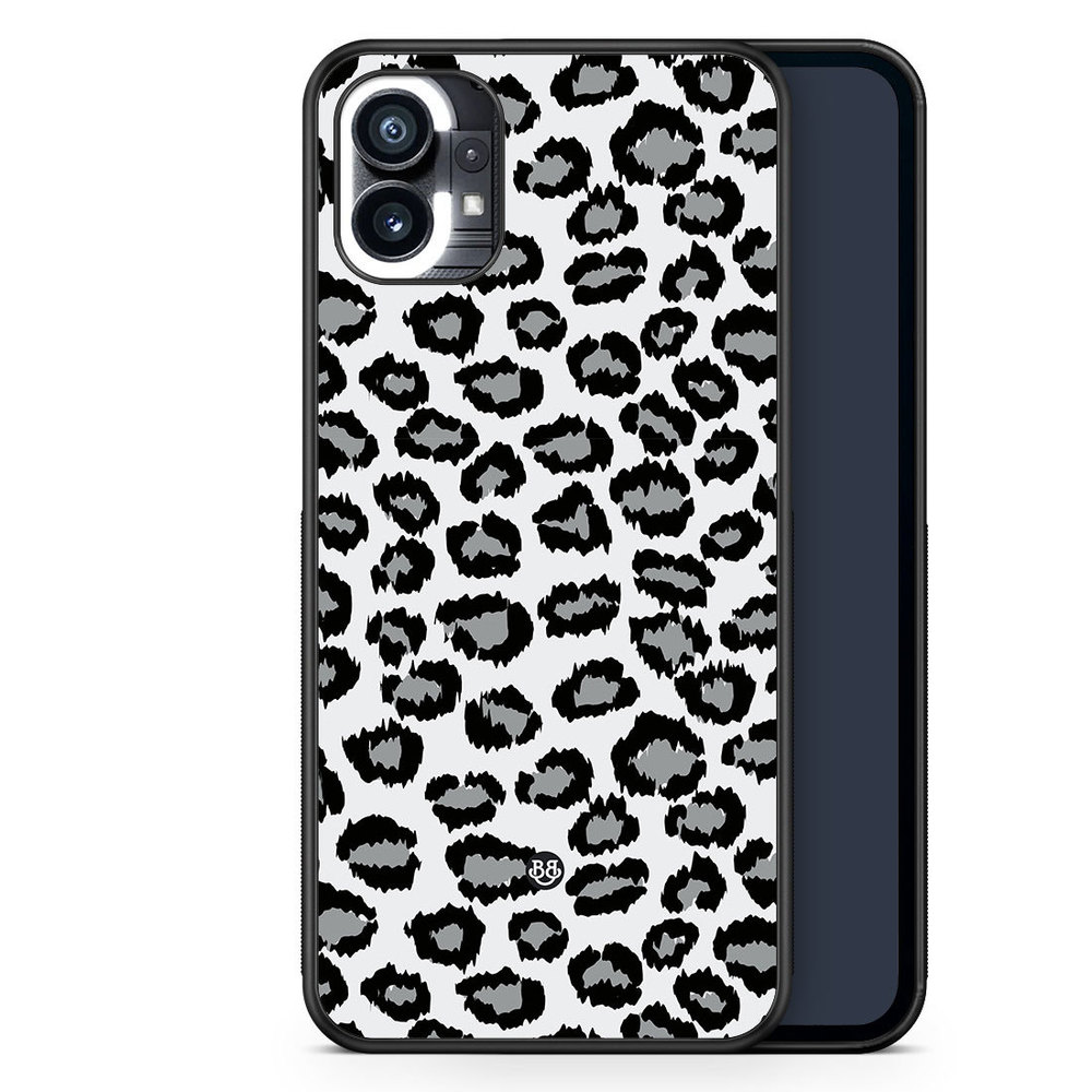 Nothing Phone (1) Case - Gray Leopard