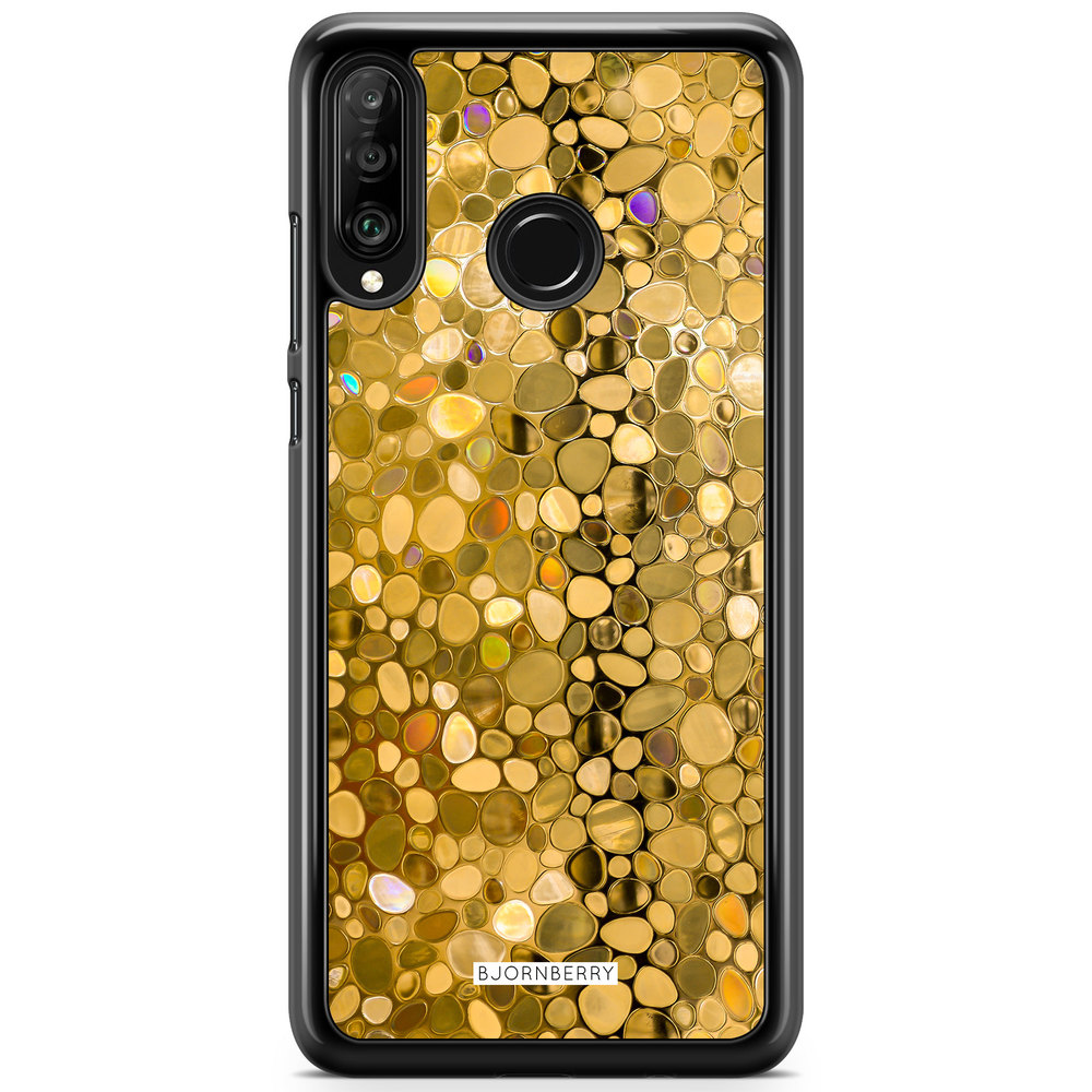 Huawei P30 Lite Case - Stained Glass Gold