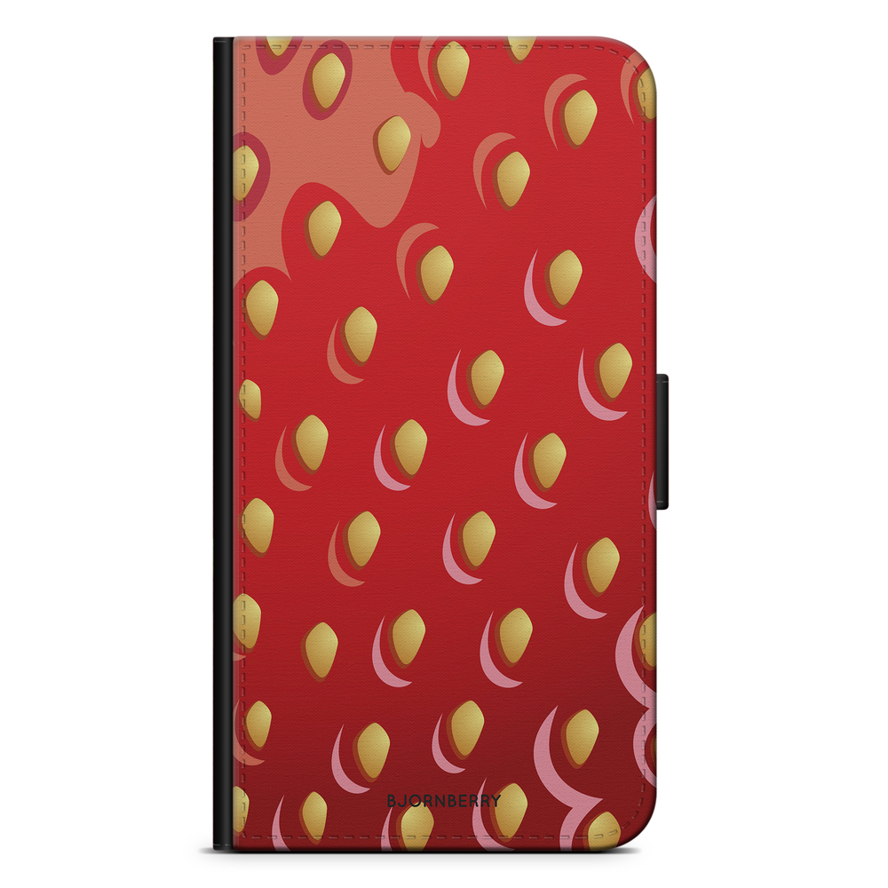 iPhone 7 Plånboksfodral - Jorbgubbe