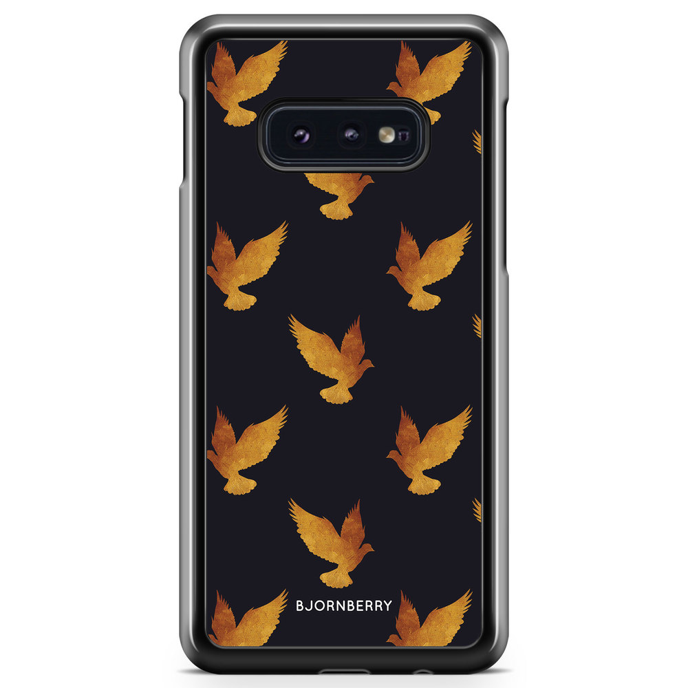 Samsung Galaxy S10e Case - Golden Doves