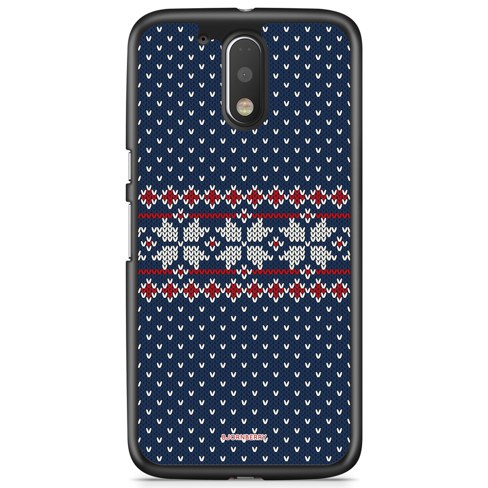 Moto G4/G4 Plus Case - Knitted Xmas