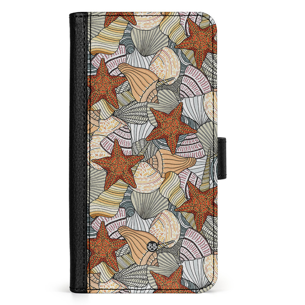 Xiaomi Redmi Note 12 Pro 5G Wallet Case - Sea Shells