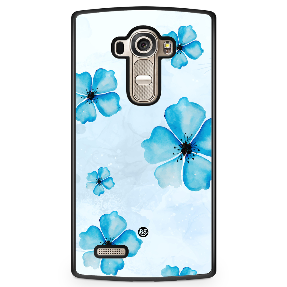 LG G4 Case - WILD BLOOM - Blue Bloom