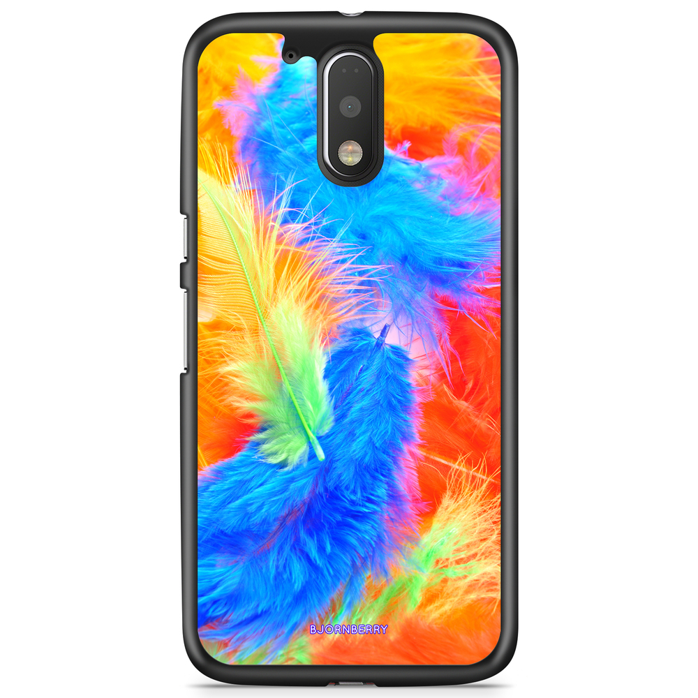 Moto G4/G4 Plus Case - Easter Feathers