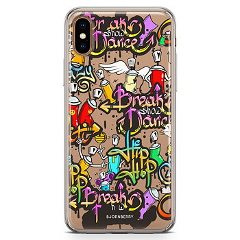 iPhone Xs Max Fashion Case - Graffiti