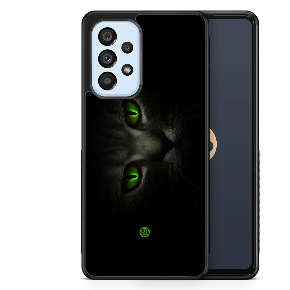 Samsung Galaxy A53 5G Case - Green Cat Eyes