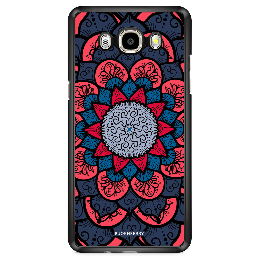 Samsung Galaxy J7 (2016) Case - Blue Mandala