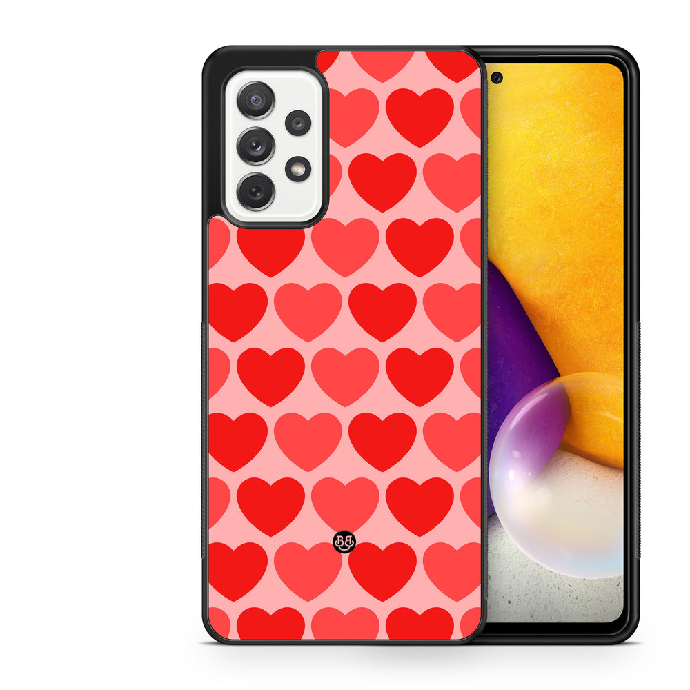 Samsung Galaxy A52/A52s 5G Case - Red Hearts
