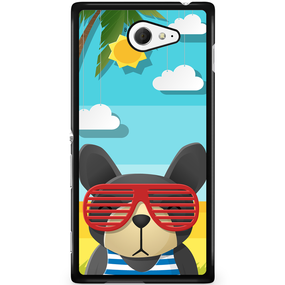Sony Xperia M2 Aqua Case - Summer Dog