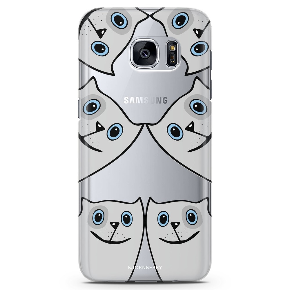 Samsung Galaxy S6 TPU Case - Funny Cats