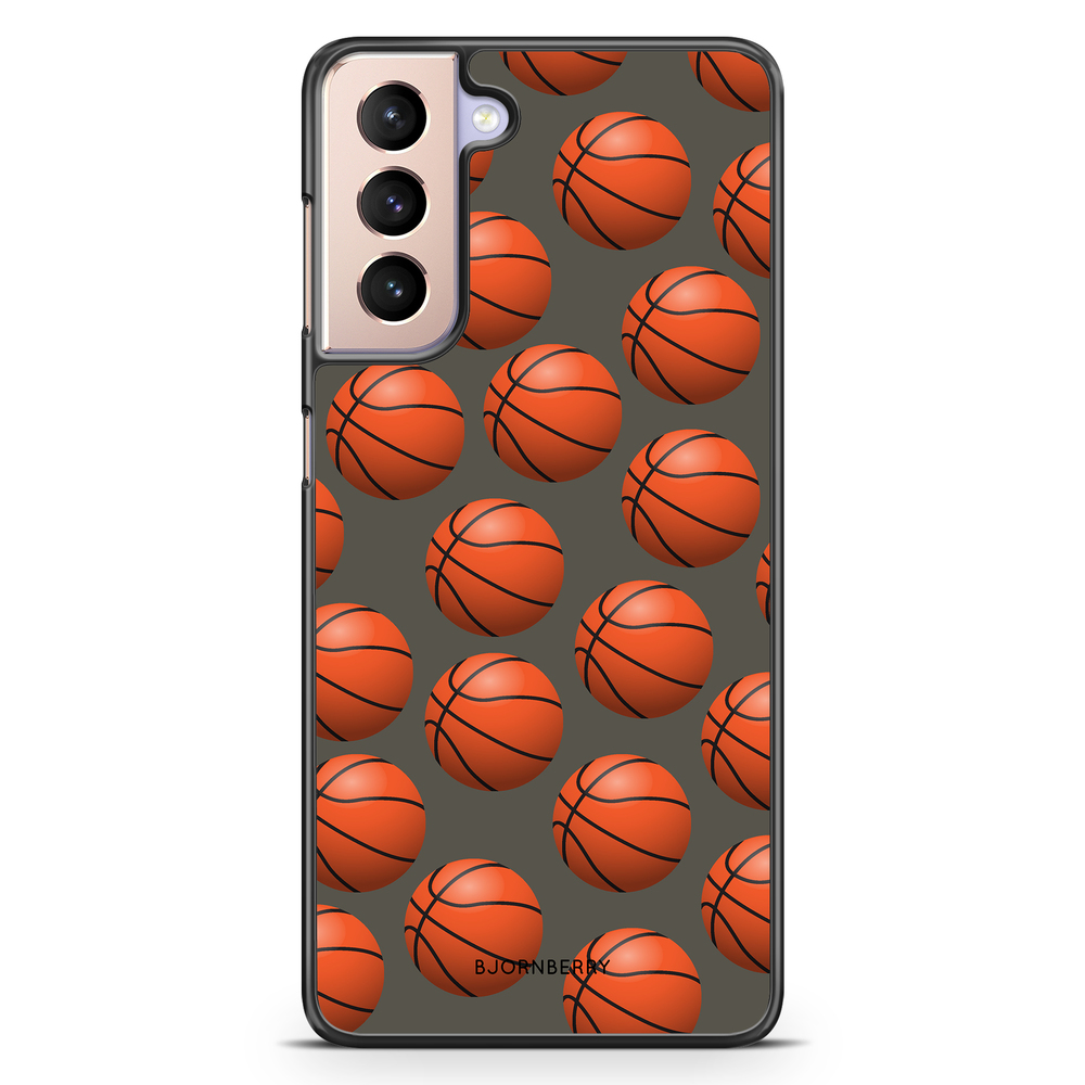 Samsung Galaxy S21 Case - Basketballs Pattern